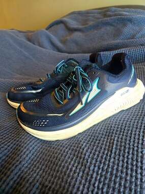 Altra Paradigm 6 Women's Running Shoes Size 7 Dark Blue Teal EGO Max Stability
